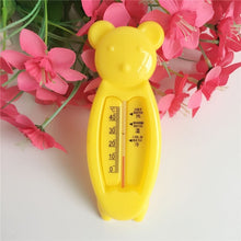 Load image into Gallery viewer, Cartoon Floating Lovely Bear Baby Water Thermometer, Kids Bath Thermometer Toy, Plastic Tub Water Sensor Thermometer
