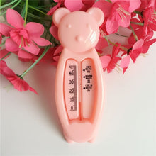 Load image into Gallery viewer, Cartoon Floating Lovely Bear Baby Water Thermometer, Kids Bath Thermometer Toy, Plastic Tub Water Sensor Thermometer