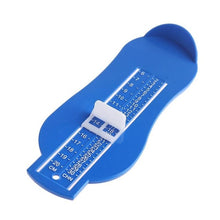 Load image into Gallery viewer, Adjustable Scale Shoe Size Foot Length Ruler Baby Feet Measuring Instrument Baby&#39;s Foot Length And Record Growth Process