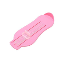 Load image into Gallery viewer, Adjustable Scale Shoe Size Foot Length Ruler Baby Feet Measuring Instrument Baby&#39;s Foot Length And Record Growth Process